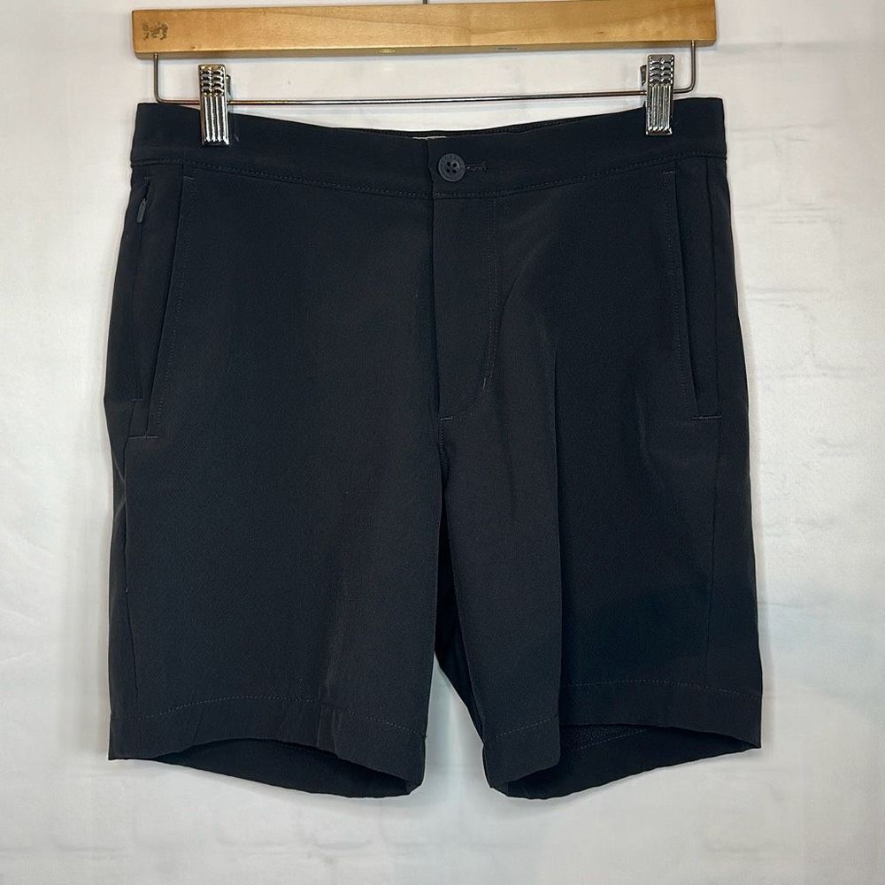 Vineyard Vines Womens Polyester/Spandex Gray Performance Shorts size 28
